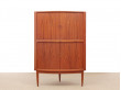 Mid-Century  modern scandinavian  corner board in teak by Dyrlund.