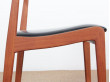 Suite de 6 chaises scandinaves en teck 