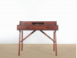 Mid-Century  modern scandinavian Rio rosewood desk by Arne Wahl Iversen