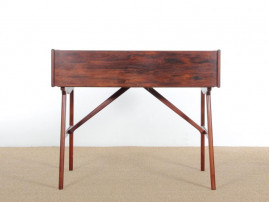 Mid-Century  modern scandinavian Rio rosewood desk by Arne Wahl Iversen