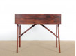 Mid-Century  modern scandinavian Rio rosewood desk by Arne Wahl Iversen