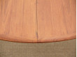 Mid-Century  modern scandinavian roudnd dining  in teak 4/8 seats by Hovmand-Olsen