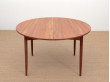 Mid-Century  modern scandinavian roudnd dining  in teak 4/8 seats by Elsteds Mobelfabrik