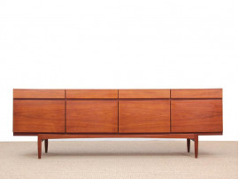 Mid-Century  modern scandinavian sideboard in teak by Ib Kofod Larsen for Faarup Mobelfabrik