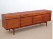 Mid-Century  modern scandinavian sideboard in teak by Ib Kofod Larsen for Faarup Mobelfabrik