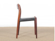 Set of 4 Scandinavian chairs model 77 by Niels Møller