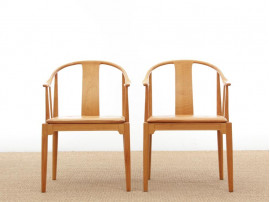 Set of 2 chairs "China chair" model 4283, designed by Hans J. Wegner