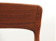 Mid-Century  modern scandinavian set of 8 rosewood chairs model 26 by Henning Kjærnulf.