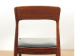 Mid-Century  modern scandinavian set of 8 rosewood chairs model 26 by Henning Kjærnulf.