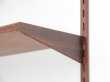 Mid-Century  modern scandinavian wall system in rosewood by Kai Kristiansen