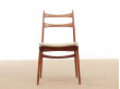 Mid-Century  modern  set of 4 chairs in teak