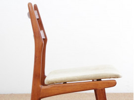 Mid-Century  modern  set of 4 chairs in teak