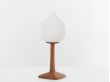 Mid-Century  modern scandinavian small table lamp by Uno Christiansen