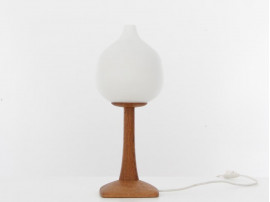 Mid-Century  modern scandinavian small table lamp by Uno Christiansen
