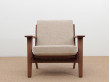 Mid-Century  modern scandinavian pair of armchairs  model GE 290 by Hans Wegner