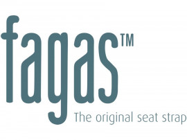 Danish original FAGAS latex straps with 45° hooks for scandinavian chairs and sofas