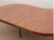 Circle dining table in rosewood, 4/10 seats