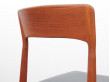 Mid-Century  modern scandinavian set of 8 rosewood chairs model 26 by Henning Kjærnulf.