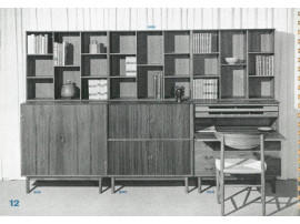 Mid-Century Modern scandinavian cabinet in teak by Peter Hvidt 