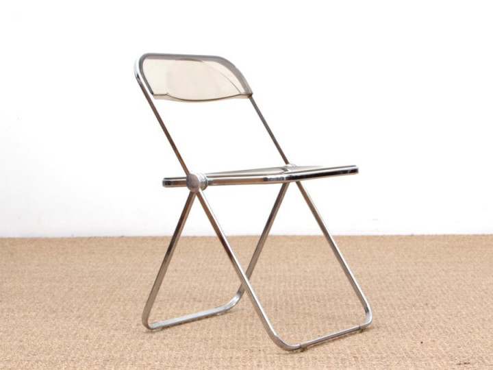 Set of 6 Plia folding chairs by Giancarlo Piretti