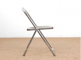 Set of 6 Plia folding chairs by Giancarlo Piretti