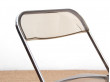 Suite de 6 chaises pliantes modèle Plia de Giancarlo Piretti