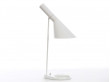 Mid-Century  modern scandinavian table lamp AJ white by Arne Jacobsen for Louis Poulsen.