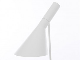 Mid-Century  modern scandinavian table lamp AJ white by Arne Jacobsen for Louis Poulsen.