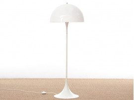 Mid-Century  modern scandinavian Panthella floor Lamp by Verner Panton