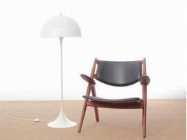 Mid-Century  modern scandinavian Panthella floor Lamp by Verner Panton