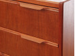 Mid-Century  modern scandinavian chest of drawer in teak 7 drawers.