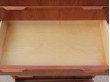 Mid-Century  modern scandinavian chest of drawer in teak 7 drawers.