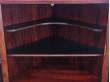 Mid-Century  modern scandinavian corner board in Rio rosewood