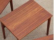 Mid-Century  modern scandinavian nesting tables in teak