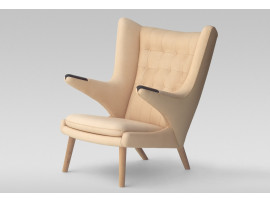 Mid-Century Modern PP19 Papa Bear chair by Hans Wegner. New product.