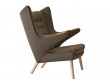 Mid-Century Modern PP19 Papa Bear chair by Hans Wegner. New product.