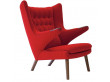 Mid-Century Modern PP19 Papa Bear chair by Hans Wegner. New product.