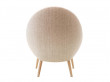 Mid-Century Modern PP521 upholstered Peacock chair by Hans Wegner. New product.