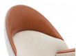 Mid-Century Modern PP521 upholstered Peacock chair by Hans Wegner. New product.