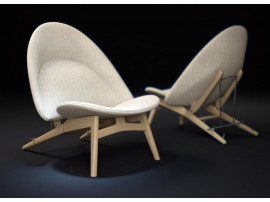 Mid-Century Modern PP530 Tub chair by Hans Wegner. New product.