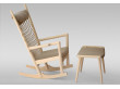 Rocking chair scandinave modèle PP124. Edition neuve