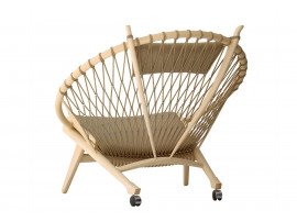 Mid-Century Modern PP130 Circle chair by Hans Wegner. New product.