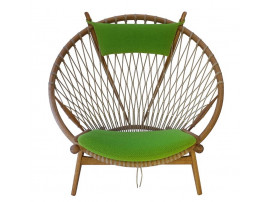 Fauteuil scandinave modèle Circle ou PP130. Edition neuve