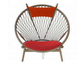 Mid-Century Modern PP130 Circle chair by Hans Wegner. New product.