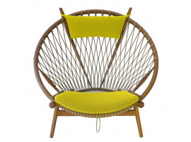 Mid-Century Modern PP130 Circle chair by Hans Wegner. New product.