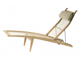 Mid-Century Modern PP524 Deck chair by Hans Wegner. New product.