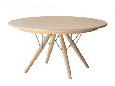 Table de repas scandinave modèle PP75/120 ou 140 cm. Edition neuve