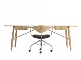 Bureau scandinave modèle PP571. 195 ou 215 cm. Edition neuve