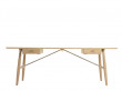 Mid-Century Modern PP571 195 or 215 cm desk  by Hans Wegner. New product.