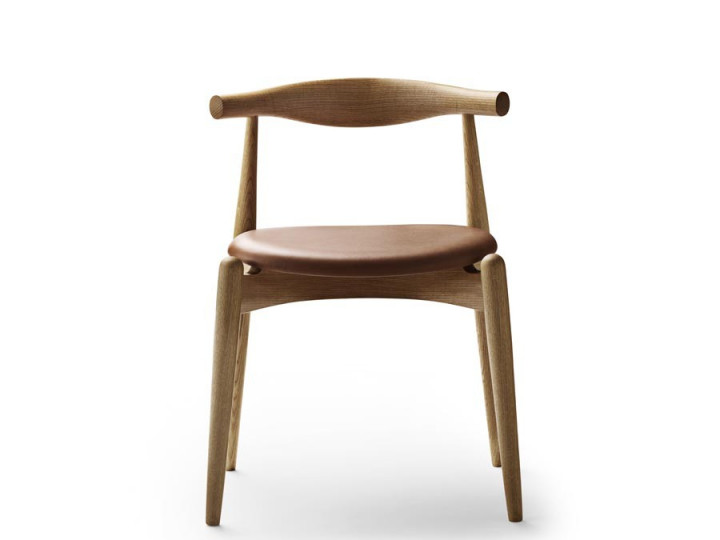 Mid-Century  modern scandinavian chair model Elbow CH 20 by Hans Wegner